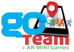 Go Team and AR Mini Games Logo