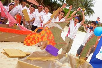 Flat Out Afloat in Kota Kinabalu