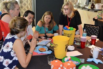 fun competitive team building activity