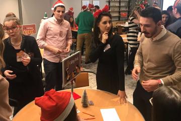 12 teams of christmas party activity