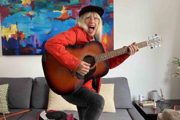 dressing like a rock star