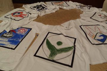 tshirt masterpiece creative team building event