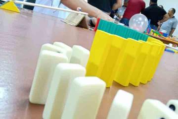 chain reaction team building activity catalyst indonesia