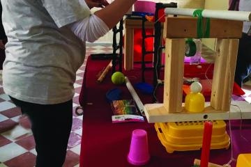 Chain Reaction remote team building