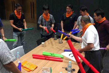 boom time team building music activity