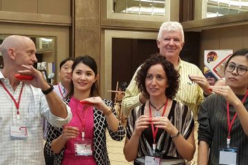 harmonica team building activity