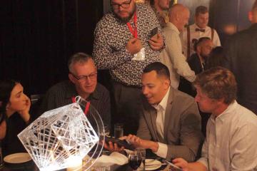 Team building dinner game