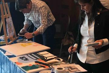 artistic team building activity catalyst chile