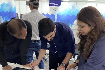 Vr team building game