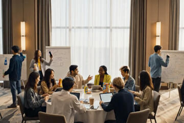 Commercial Break AI Team Building