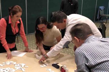 fun creative team building activity