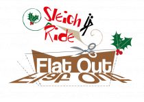 flat out sleigh ride logo