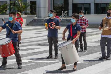 physical distanced beatswork