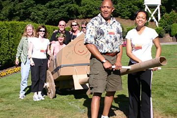 flat out chariot creative team building program