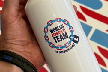 World's Strongest Team corporate event promoting communication and problem solving