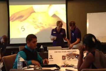 CSI team building escape game