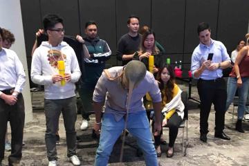 fun competitive team building game