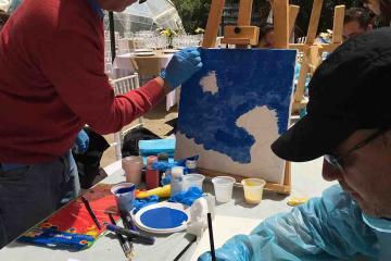 artistic team building activity catalyst chile