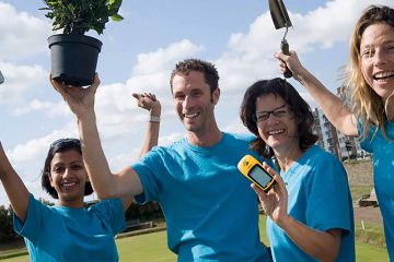 tree mend us charity team building activity