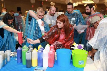 the big picture creative team building  activity