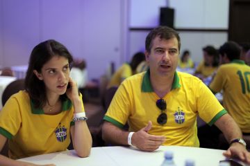 football team building event