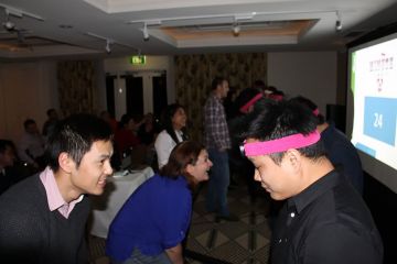 fun competitive team building