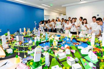 city build creative team building activity catalyst china