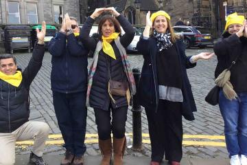 interactive team building treasure hunt catalyst uk