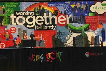 artistic team building activity catalyst uk