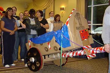 flat out chariot creative team building program France