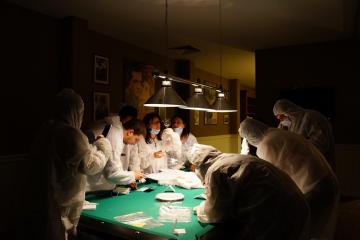 CSI team building problem solving game