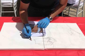 artistic team building activity catalyst chile