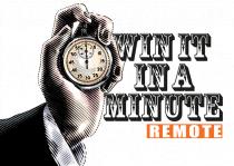 WIn it in a MInute Remote Logo