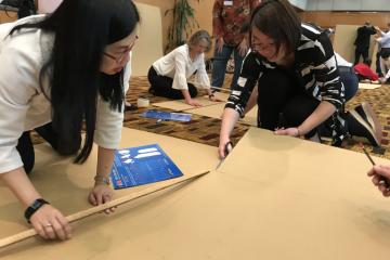 creative team building activity