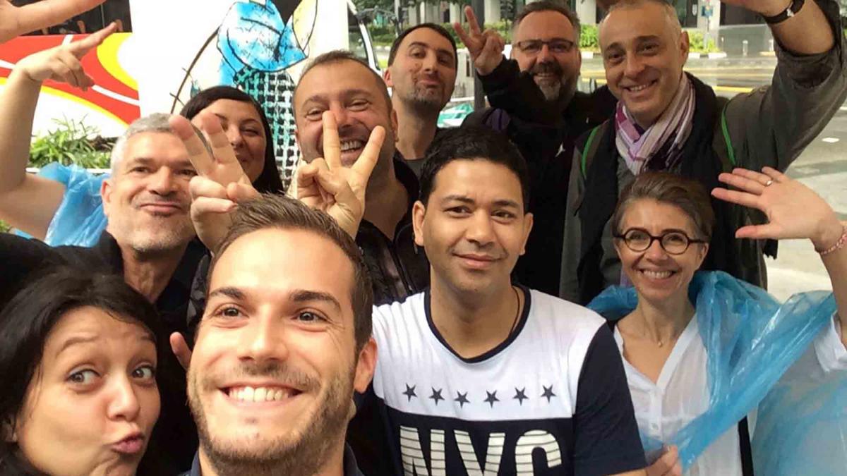 Citroen Singapore Go team