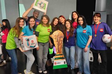 football themed team building activity for mettler toledo