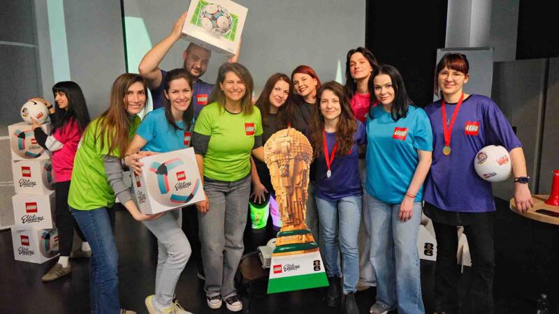 football themed team building activity for mettler toledo
