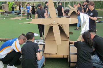 Flat Out Aviator team building