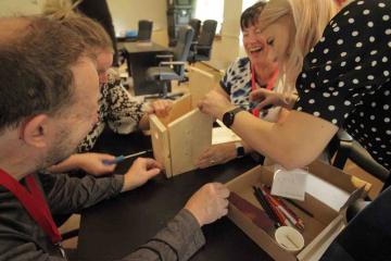 Bird box creation team building