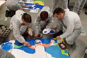 creative team building programme