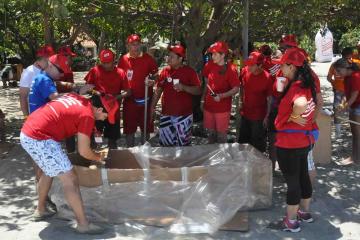 flat out afloat creative team building catalyst colombia