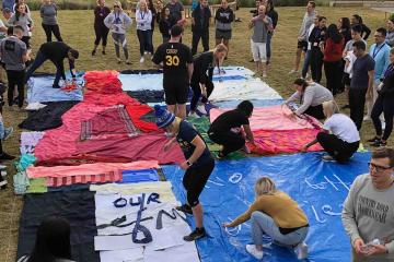 creative charity team building event catalyst australia