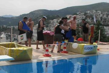 creative activity flat out afloat team building Turkey