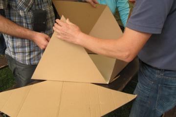 flat out pyramid puzzle creative team building