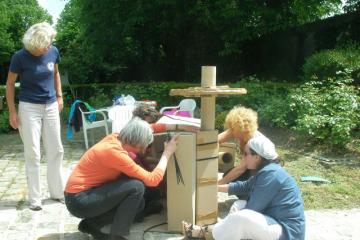 flat out rickshaw rally creative teambuilding