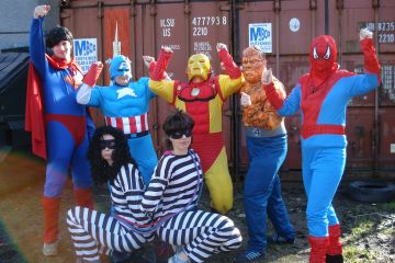 commercial break creative team building