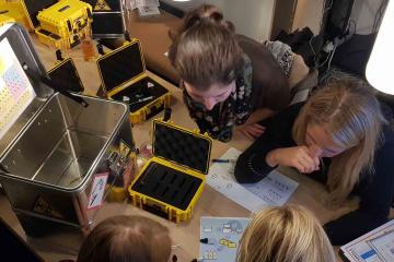 challenging team building escape game