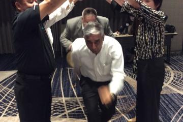 Go team Indoors challenging team building