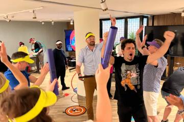 drone control active team building challemge