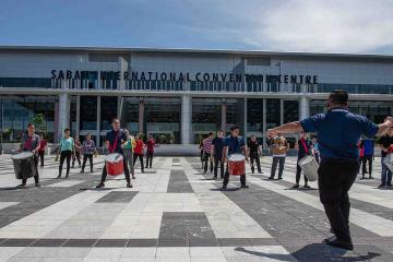 corporate drumming for distanced teams